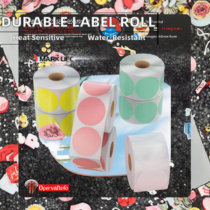 Factory Price Anti-Scratch Waterproof Oil Proof Thermal <b>Printer</b> Paper <b>Label</b> Rolls 40 X 30mm Courier Barcode Adhesive <b>Sticker</b> for - Product Image 2