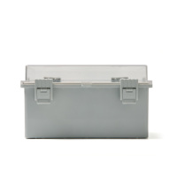 Boîtier électronique extérieur étanche IP65 avec fermeture à clapet -40~+75 300*200*170mm Corps en ABS Couvercle en PC Instruments électroniques CE