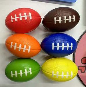 Ballon anti-stress personnalisé avec logo - Forme de ballon de football américain et de rugby, jouets à presser, cadeaux promotionnels pour les événements d'entreprise - Product Image 6