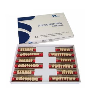 Denti in Resina Sintetica a 3 Strati Denti Finti Acrilici per Protesi Dentale Completa - Product Image 1