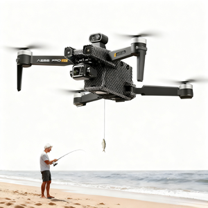 AE86 Pro MAX + 800g 1,76 Libras Capacidad <span class=keywords><strong>de</strong></span> carga Un clic Airdrop Anillo <span class=keywords><strong>de</strong></span> bodas Entrega sorpresa Cebo <span class=keywords><strong>de</strong></span> pesca Lanzar RC Drone - Product Image 2