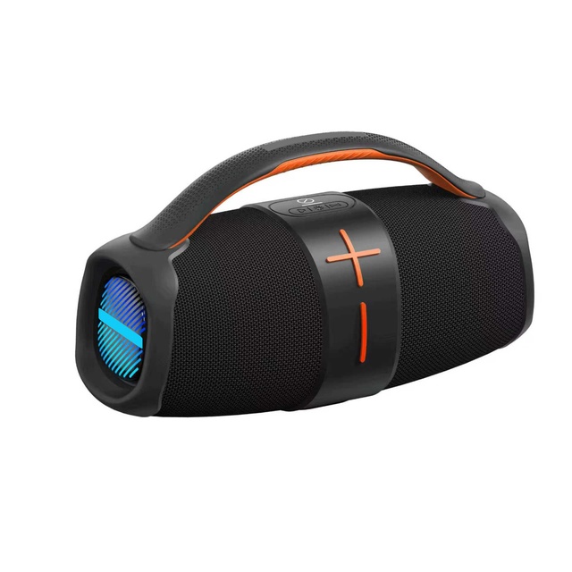 10W Dual Driver Bluetooth 5.3 Portable Outdoor Speaker RGB Light Wireless Rechargeable Loudspeaker With TF Card OEM