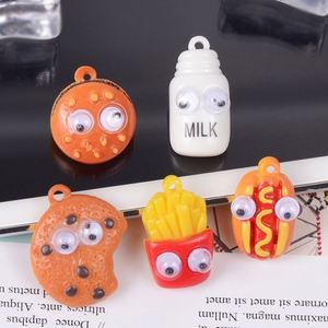 Jouet éducatif pour enfants, vente en gros, chien coloré galaxie, accessoires de décoration en résine pour slime - Product Image 5