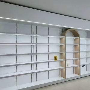 Custom Heavy-Duty LED Metal Showcase Rack Stylish TN Display Stand with <b>Shelf</b> Tag for Supermarket Grocery <b>Shelves</b> - Product Image 1