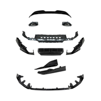 Ajustement parfait M-Performance Style voiture avant lèvre arrière diffuseur côté jupe évents Spoiler corps Kit brillant noir Aero Kit pour BMW G42 M-Tech