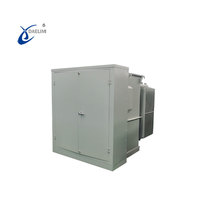 Transformador Daelim de 500 kVA, 60 Hz, Trifásico, Montaje en Plataforma, Estructura de Bobina Toroidal, 12.5/7.2 kV, 120-208 V, para Uso Industrial