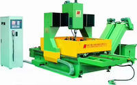 Machine de perçage de plaques métalliques à commande numérique CNC de haute qualité, à pression hydraulique, pour le métal