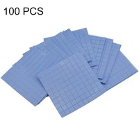 Feuille de tampon thermique en silicone de petite taille 100mm X 10mm résistant à la chaleur CPU GPU puce dissipateur de chaleur acrylique refroidissement tampon conducteur pour
