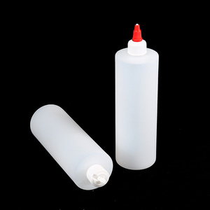 Bouteille Distributrice Cylindrique en Plastique Vide de 500 ml pour Emballage de Liquides et Huiles Domestiques - Product Image 2