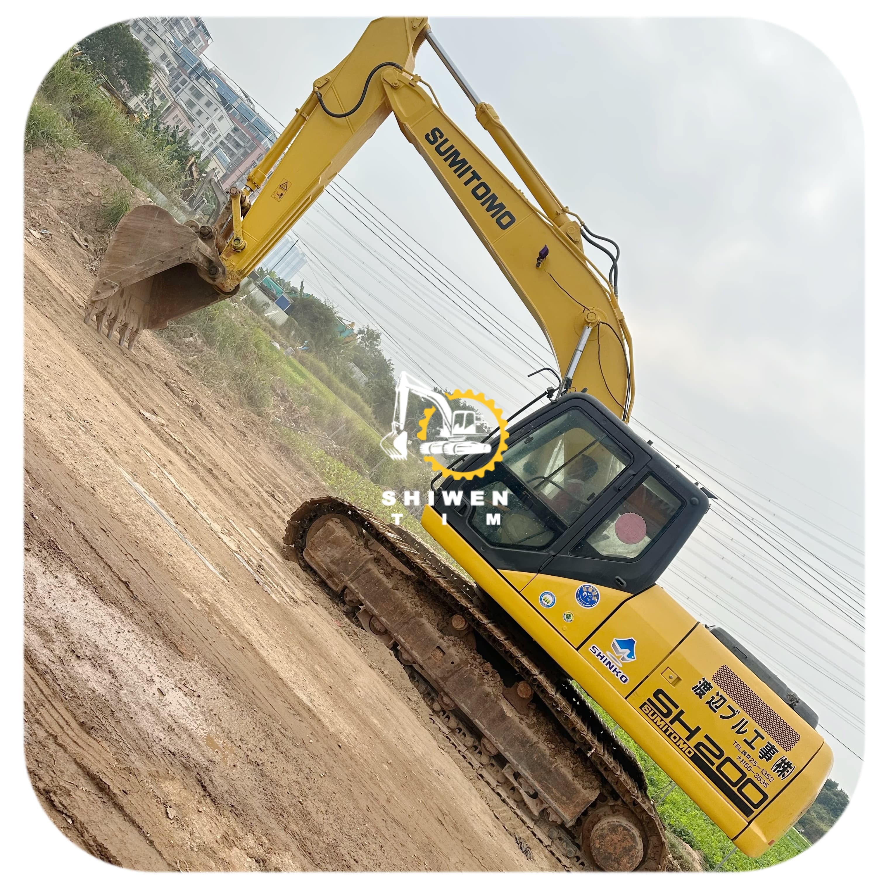 On Sale Sumitomo SH210 5 Excavator Return Oil Filter Included