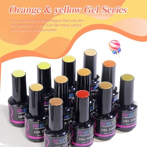 RISYAL ยาทาเล็บเจลสีใหม่ 15 มล. สีเหลือง สำหรับตกแต่งเล็บ ขายส่งจากโรงงาน รุ่น RL2316 บรรจุกล่องสีเดียว - Product Image 2