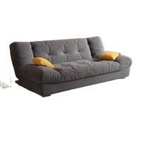 Canapé-lit pliable Cloud, couleur crème, style moderne minimaliste, salon, petite maison, location, canapé en tissu intégré à double usage