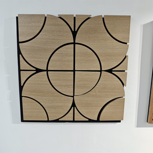 Umweltfreundliche Polyester- & MDF-Akustikpaneele mit Modernem Design für Fitness- und Bürowände - Feuerfeste Schallabsorption - Product Image 5