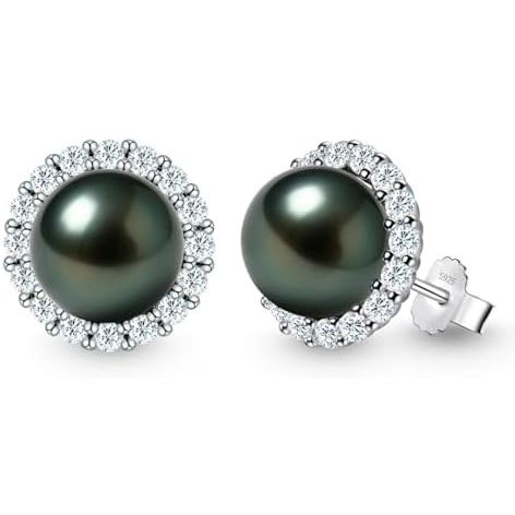 9-10mm Pearls-Sparkle Halo