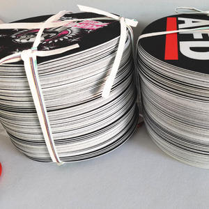 12 "印刷滑り止めブランク染料昇華カスタムスリップマットラウンドフェルトターンテーブルスリップマットビニールディスクレコードプレーヤー用 - Product Image 5