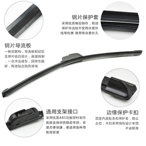 Electric Tricycle Wiper Blade 35-55 Cm Standard Fit For Electric Vehicle Rearview <b>Mirror</b> - Product Image 4