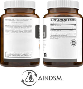 Capsules de Nigelle Biologique Antioxydant Extrait de Poudre de Nigelle Pilule Soutient les Articulations et la Digestion Capsule Dure de Nigelle - Product Image 3