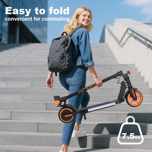 KUGOO A2 Monopattino Elettrico Pieghevole per Bambini 14KM/H E-Scooter Monopattino per Bambini Skateboard Elettrico Monopattini Elettrici per Bambini Dropshipping - Product Image 3