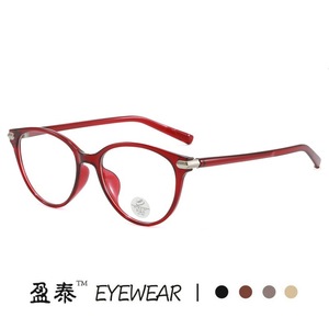 Zhao Lusi Style Cat Eye Eyeglasses <b>Frames</b> <b>Black</b> Full <b>Frame</b> Anti Blue Light For Women With Prescriptions UV400 Protection - Product Image 2