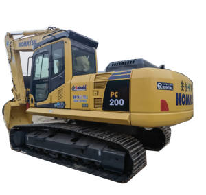 รถตัก Pc200-8 Komatsu 20Ton รถตีนตะขาบไฮดรอลิกมือสอง - Product Image 1