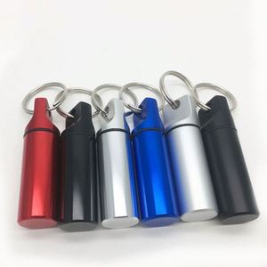 Promotion : Boîte à pilules unique en plastique pour voyage, avec pendentifs breloques en métal, contenant un mini-récipient compact pour médicaments - Product Image 3