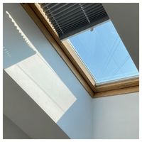 Fenêtre de toit verticale automatique en alliage d'aluminium Prima, double vitrage à économie d'énergie, fixe, pour cuisine et usage résidentiel