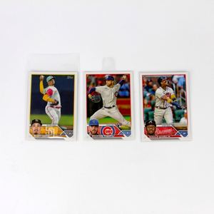 Tarjetas Coleccionables de Béisbol Topps con Blake Snell, Brandon Hughes y Ronald Acuña Jr., Artículos Deportivos de Colección - Product Image 1