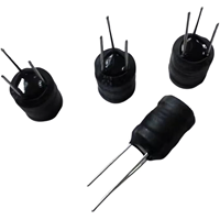 Bobine d'inductance à puce ferrite haute fréquence à borne de connexion, fabriquée en Chine, 3.3mH 4.7mH, à noyau, à fil radial, pour filtre d'alimentation électrique