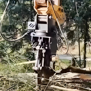 Rotation mini pelle hydraulique souche d'arbre élagage pôle élagueur outils ciseaux d'arbre cisailles d'arbre <span class=keywords><strong>bambou</strong></span> - Product Image 4