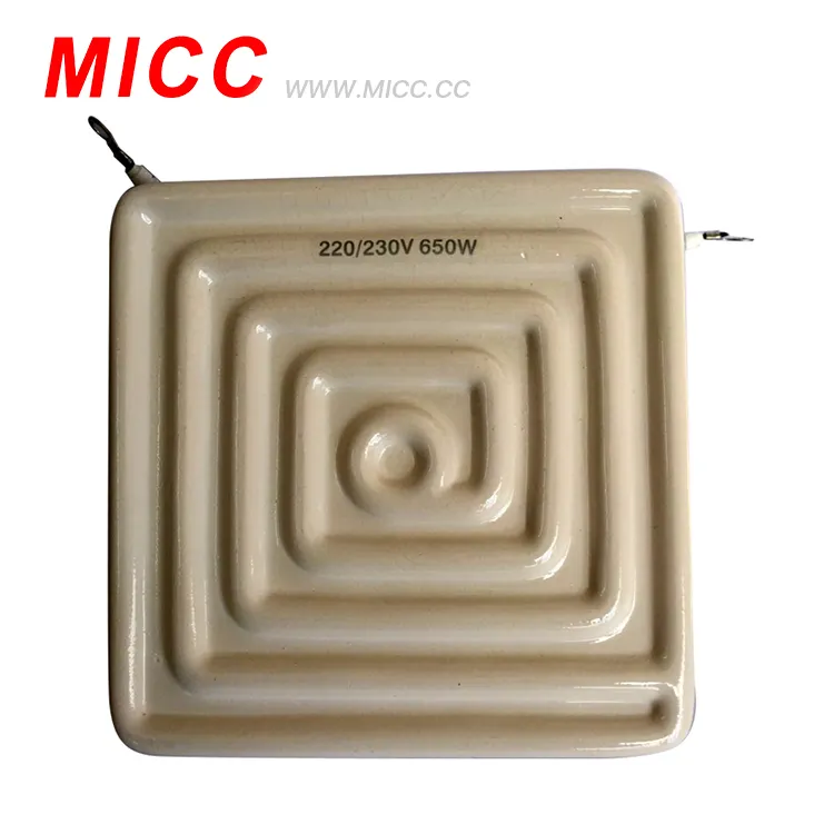 MICC ir ceramic heater element 12v ceramic heater element infrared ceramic heater