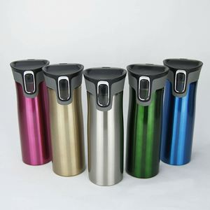 Stainless Steel Coffee <b>Cup</b> With Modern Design and Vacuum Insulation for Travel - Product Image 1