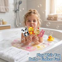Ensemble de bombes de bain pour enfants avec logo personnalisé, machine à bulles et formes d'animaux pour un jeu créatif et un cadeau de vacances