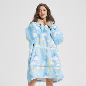 High Quality Soft Warm Polyester Flannel Fleece <strong>snuggie</strong> <strong>Blanket</strong> for Winter Warm Tv <strong>snuggie</strong> Travel <strong>Blanket</strong> - Product Image 6