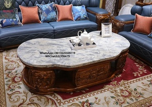 Juego de sofá<span class=keywords><strong>s</strong></span> de cuero de lujo, Chesterfield Modular de diseño antiguo de estilo europeo para muebles de sala de estar de <span class=keywords><strong>Hotel</strong></span> y hogar - Product Image 3