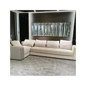 Camera moderna divano mobili a forma di L angolo esterno divano di lusso Set Set 2022 modulari per ufficio divani mobili da soggiorno per la casa