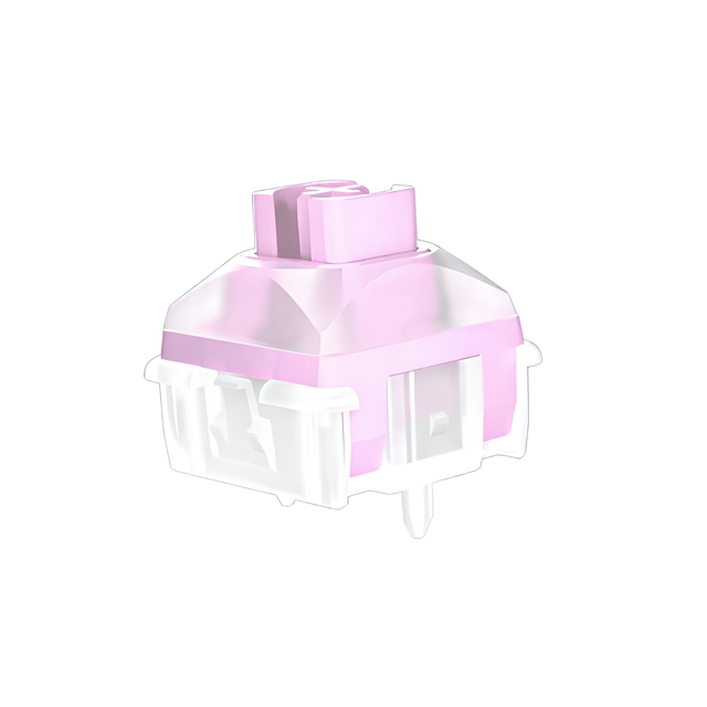 Kailh Aurora Magnetic Switch Hall Effect Linear 30gf 3.5mm Travel 100M Cycles RGB 3 Colors Green Purple Pink for Gaming Keyboard