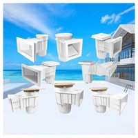 Épuisette murale standard en ABS pour piscine, nettoyeur de feuilles, Guangdong, pour accessoires de piscine
