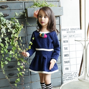 Vêtements ethniques en gros, robe de fête bouffante pour enfants - Product Image 4