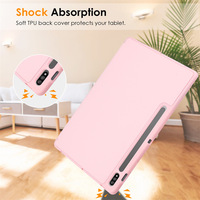 Ultra Note 11 Tablet Case avec boussole à la mode Surface PU Cover pour Samsung Galaxy Tab S7/S8 antichoc emballé dans un sac Opp