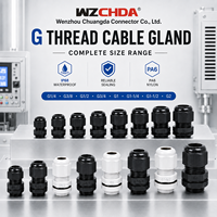 Presse-étoupe G1-1/4 en nylon pour câbles basse/haut tension, étanche IP68, anti-poussière, 25-33mm, pour protection de câbles, support OEM