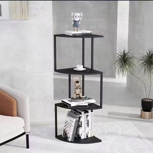 Scaffale di stoccaggio ad angolo <span class=keywords><strong>verticale</strong></span> creativo di lusso moderno accessibile Design Casual libreria a parete per la casa dell'ufficio della camera da letto - Product Image 6