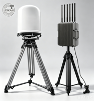 Système C-UAS de type divisé |   Traceur GNSS à détection passive 15 km, résistant à l'eau, durable, industriel, avec contrôle à distance