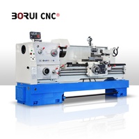 Tour de précision manuel CA6266C, portée de 660 mm, entrecentres de 1500 mm pour l'usinage général en atelier - Conception robuste et polyvalente