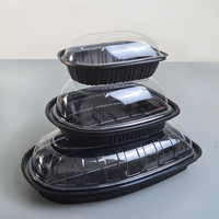 Boîte de poulet rôti, boîte à emporter portable de qualité alimentaire, boîte de canard rôti au micro-ondes