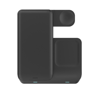 Venta caliente 3 en 1 cargador inalámbrico 15W carga rápida teléfono celular portátil magnético múltiple estación de carga de escritorio - Product Image 4