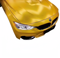 Vente directe d'usine - Film vinyle pour carrosserie de voiture - Film vinyle pour changement de couleur - Film vinyle jaune nacré métallique pour voiture