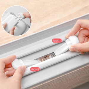 Removable Glass Door <b>Window</b> Groove <b>Cleaning</b> <b>Brushes</b> Multi-Purpose Easy <b>Cleaning</b> Dead Corner Crevice <b>Cleaning</b> <b>Brushes</b> - Product Image 5
