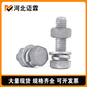 Nbc Hex Bolt Grade 8.8 Hot Dip Galvanized Q235 Steel For Fastener Connection Gbt29.1-2023 - Product Image 2