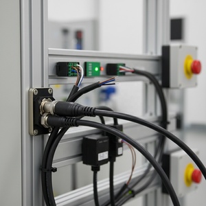 Conector de Cable M12 de <span class=keywords><strong>5</strong></span> Pines, Código A, IP67, Resistente al Agua, Conjunto de Cable para Sensor y Actuador, Revestimiento de PUR y PVC - Product Image 1