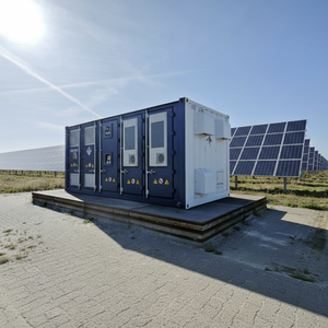 สถานีพลังงานแสงอาทิตย์แบบแบตเตอรี่อุตสาหกรรม IP54 380/400V 960kWh 1.2mWh BESS ระบบระบายความร้อนด้วยอากาศ แบบ All-in-One คอนเทนเนอร์ ระบบไฮบริดกริด - Product Image 1